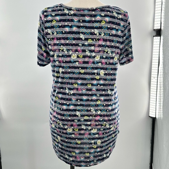 lularoe womens top size XXL multicolored floral tunic - Picture 4 of 9